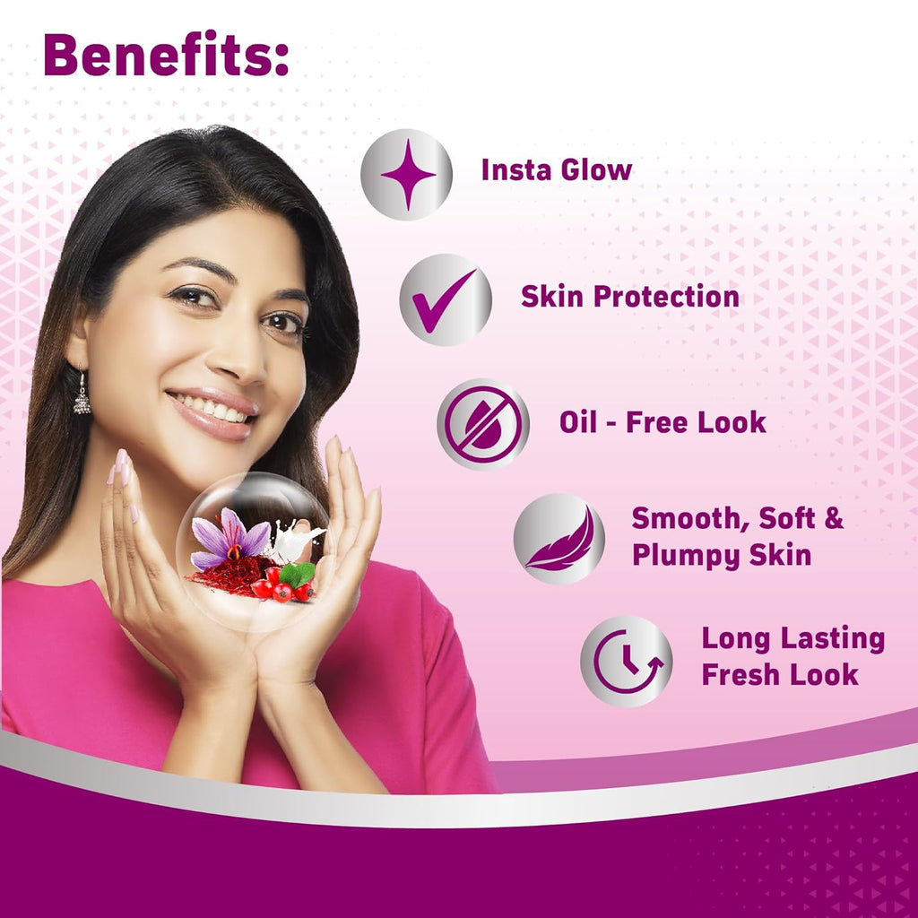 Saffron, Milk & Rosehip Oil Face Cream, 50g