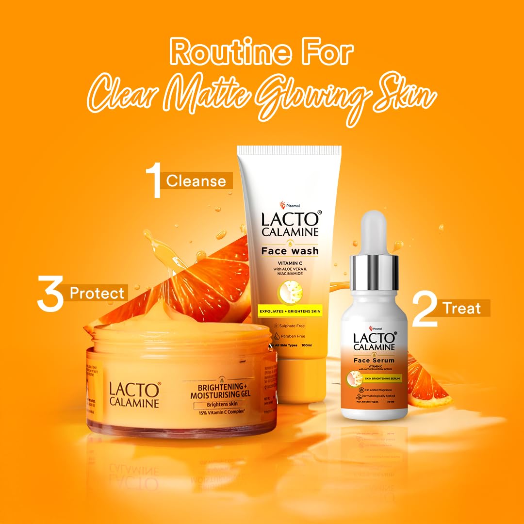 Lacto Calamine 15% Vitamin C Moisturizer for Face