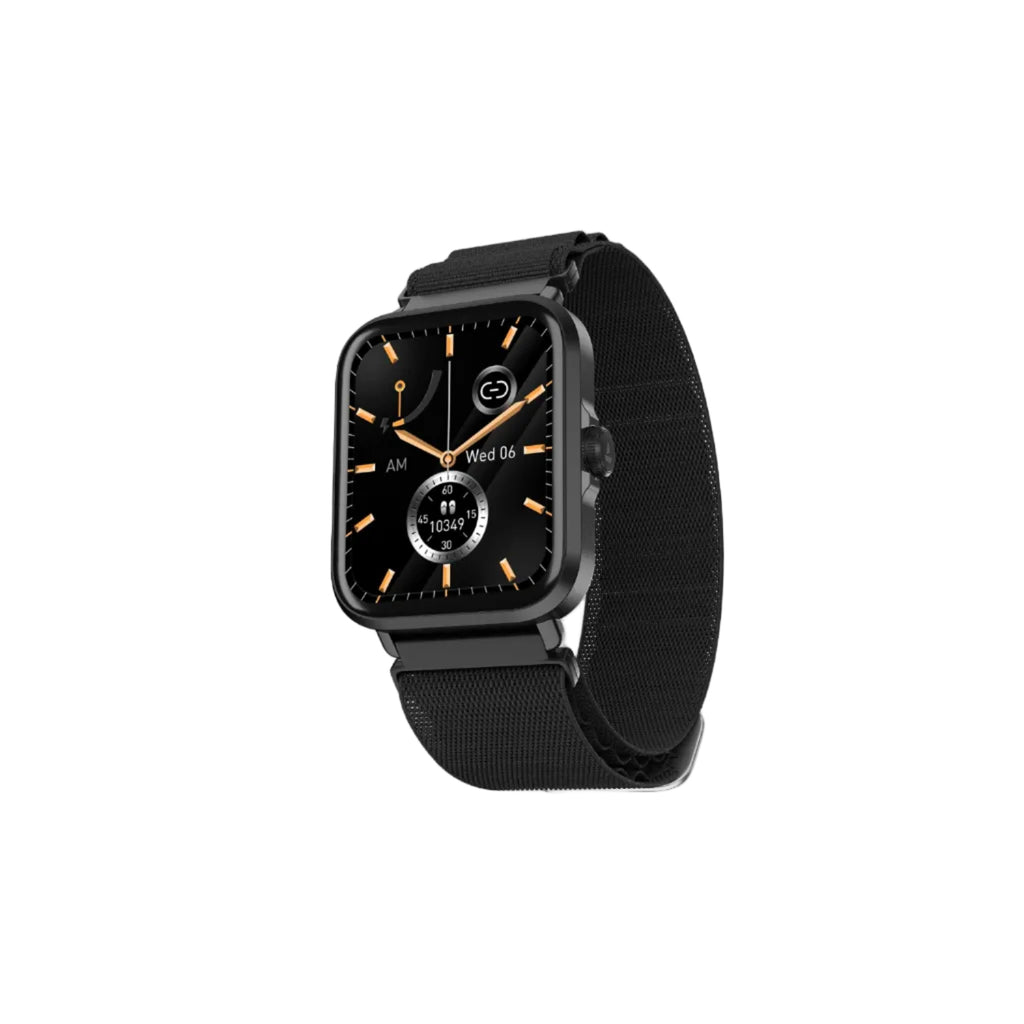 boAt Storm Infinity w/21 Days Extensive Battery Life, BT Calling, Huge 550mAh Battery, Fast Charge, 1.83” (4.65cm) Display, HR, SpO2 & Sleep Tracking, Smart Watch for Men & Women (Sports Black)
