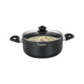 Prestige Omega Deluxe Granite Sauce Pan with Lid, 240mm