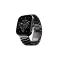 boAt Wave Sigma 3 Curv Smartwatch with 2.01” (5.33 cm) Immersive Curved Display, Metallic Finish, Functional Crown, BT Calling, Sleep, Stress, Heart Rate & SpO2 Monitoring, SOS, IP68 (Black Steel)