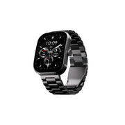 boAt Wave Sigma 3 Curv Smartwatch with 2.01” (5.33 cm) Immersive Curved Display, Metallic Finish, Functional Crown, BT Calling, Sleep, Stress, Heart Rate & SpO2 Monitoring, SOS, IP68 (Black Steel)