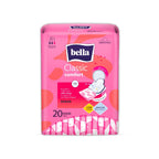 Bella Classic Comfort Maxi Drai Sanitary Pads XL - 20pcs | Maximum Dryness | 28 Cm Long With Wings | Rash Free Period | Suitable For Heavy Flow | Disposable Wrap | Lock Gel & Odor stop