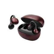 boAt 2026 Launch Airdopes ProClip,Air Conduction Tech,Feather-Light Earbuds,Clip-On Design,All Day Wear Comfort,52H Battery,12mm Dynamic Drivers,App Support,BT v6.0,OWS Earbuds with mic(Velvet Wine)