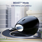 boAt Airdopes Joy, 35Hrs Battery, Fast Charge, IWP Tech, Low Latency, 2Mic ENx, Type-C Port, v5.3 Bluetooth Earbuds, TWS Ear Buds Wireless Earphones with mic(Jet Black)
