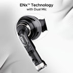 boAt Airdopes Joy, 35Hrs Battery, Fast Charge, IWP Tech, Low Latency, 2Mic ENx, Type-C Port, v5.3 Bluetooth Earbuds, TWS Ear Buds Wireless Earphones with mic (Swedish White)