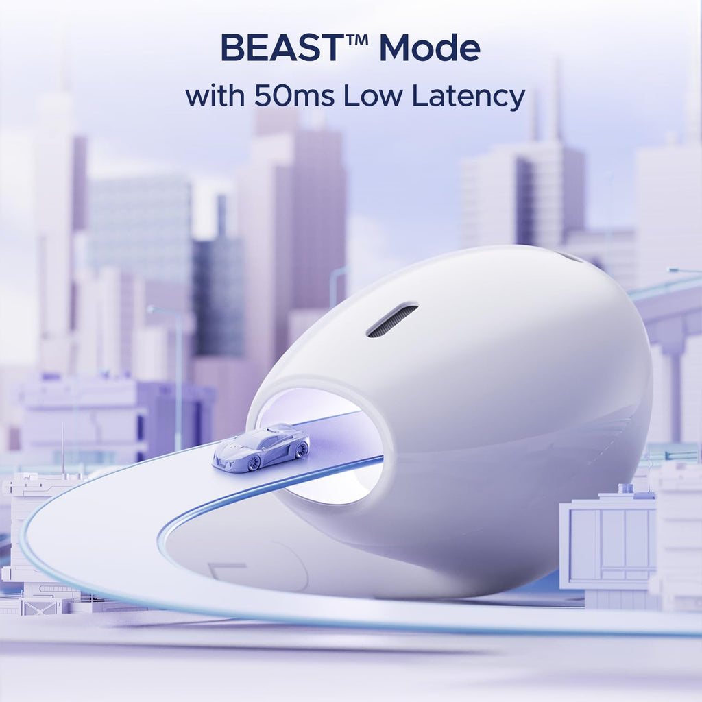 boAt Airdopes Joy, 35Hrs Battery, Fast Charge, IWP Tech, Low Latency, 2Mic ENx, Type-C Port, v5.3 Bluetooth Earbuds, TWS Ear Buds Wireless Earphones with mic (Swedish White)