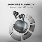 boAt Airdopes Prime 701 ANC, 46dB Hybrid ANC, 50Hr Battery, Real Spatial Audio,Multidevice Connect,App Support, Bluetooth Earbuds, TWS Ear Buds Wireless Earphones with mic (Obsidian Black)