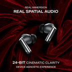 boAt Airdopes Prime 701 ANC, 46dB Hybrid ANC, 50Hr Battery, Real Spatial Audio,Multidevice Connect,App Support, Bluetooth Earbuds, TWS Ear Buds Wireless Earphones with mic (Obsidian Black)