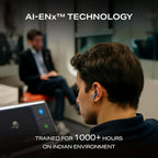 boAt Airdopes Prime 701 ANC, 46dB Hybrid ANC, 50Hr Battery, Real Spatial Audio,Multidevice Connect,App Support, Bluetooth Earbuds, TWS Ear Buds Wireless Earphones with mic (Titanium Blue)