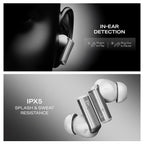 boAt Airdopes Prime 701 ANC, 46dB Hybrid ANC, 50Hr Battery, Real Spatial Audio,Multidevice Connect,App Support, Bluetooth Earbuds, TWS Ear Buds Wireless Earphones with mic (Zinc White)