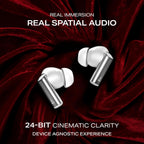 boAt Airdopes Prime 701 ANC, 46dB Hybrid ANC, 50Hr Battery, Real Spatial Audio,Multidevice Connect,App Support, Bluetooth Earbuds, TWS Ear Buds Wireless Earphones with mic (Zinc White)