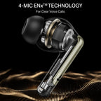boAt Airdopes 141 Elite ANC, ANC(~35dB), 4Mics ENx Tech, 42H Battery, Fast Charge,Stream Ad Free Music via App Support, IPX5, Bluetooth Earbuds, TWS Ear Buds Wireless Earphones with mic (Black)