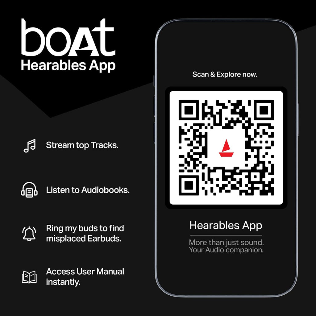 boAt Airdopes 141/8, Low Latency, ENx Tech, 42HRS Battery, Fast Charge, Stream Ad Free Music via App Support, Bluetooth Earbuds, TWS Ear Buds Wireless Earphones with mic (Bold Black)