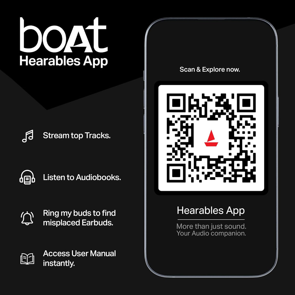 boAt Airdopes 141/8, Low Latency, ENx Tech, 42HRS Battery, Fast Charge, Stream Ad Free Music via App Support, Bluetooth Earbuds, TWS Ear Buds Wireless Earphones with mic (Bold Black)