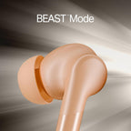 boAt Airdopes 141 Gen 2, 4 Mics ENx Tech, 48 Hrs Playback, Free Music Streaming, Fast Charge, Low Latency, IPX4, v5.4 Bluetooth Earbuds, TWS Ear Buds Wireless Earphones with mic (Orange)