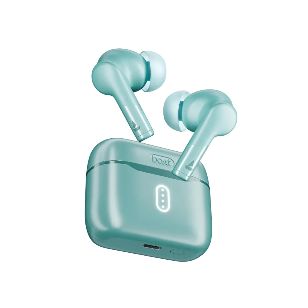 boAt Airdopes 141 Gen 2, 4 Mics ENx Tech, 48 Hrs Playback, Free Music Streaming, Fast Charge, Low Latency, IPX4, v5.4 Bluetooth Earbuds, TWS Ear Buds Wireless Earphones with mic (Teal)