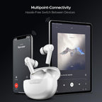 boAt Airdopes 300, Cinematic Spatial Audio, 50HRS Battery, 4Mic AI ENx, Fast Charge, App Support, Low Latency, IPX4, v5.3 Bluetooth Earbuds, TWS Ear Buds Wireless Earphones with mic (Chrome White)