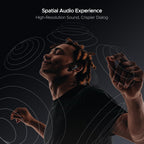 boAt Airdopes 300, Cinematic Spatial Audio, 50HRS Battery, 4Mic AI ENx, Fast Charge, App Support, Low Latency, IPX4, v5.3 Bluetooth Earbuds, TWS Ear Buds Wireless Earphones with mic (Gunmetal Black)