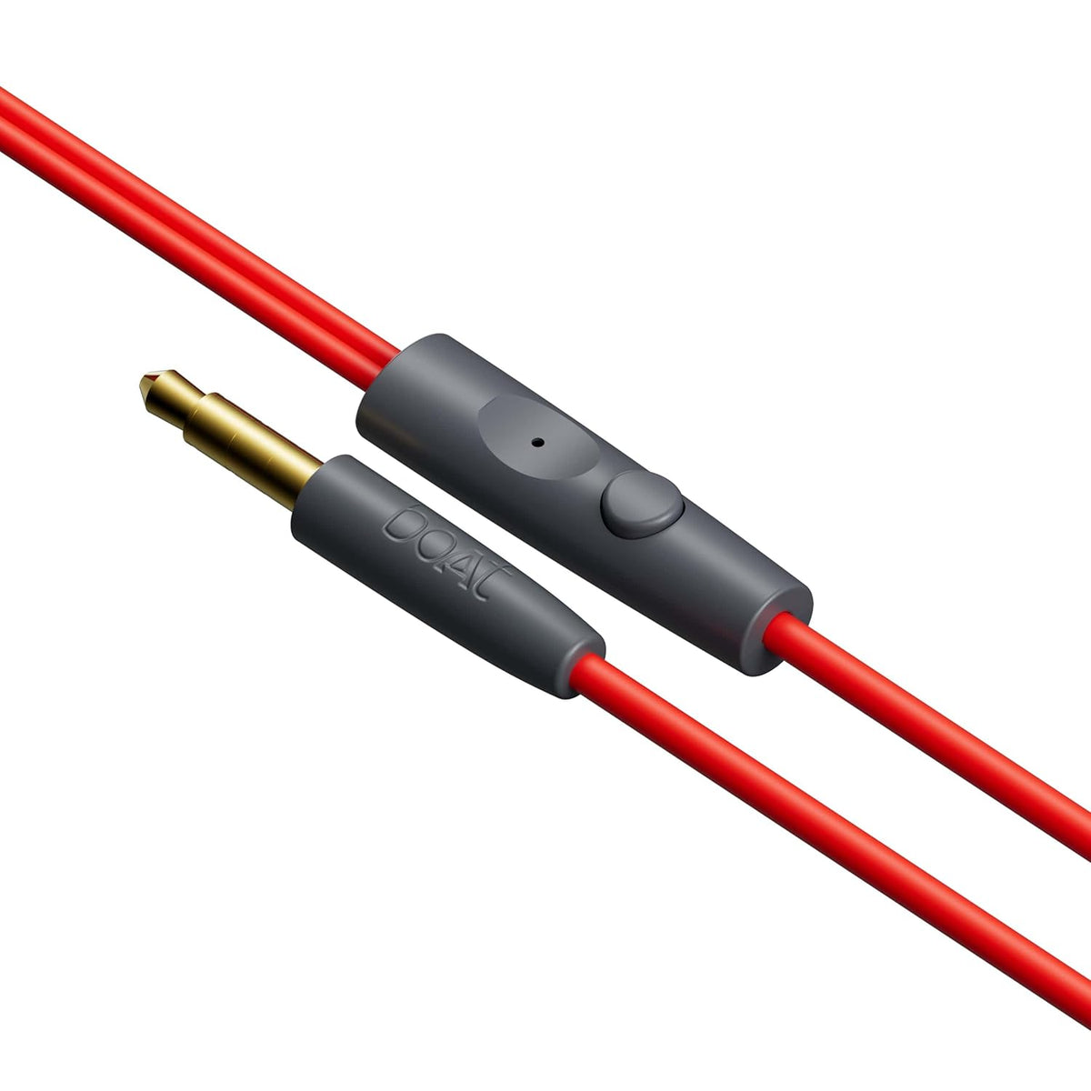 boAt Bassheads 100 in Ear Wired Earphones with Mic(Furious Red)