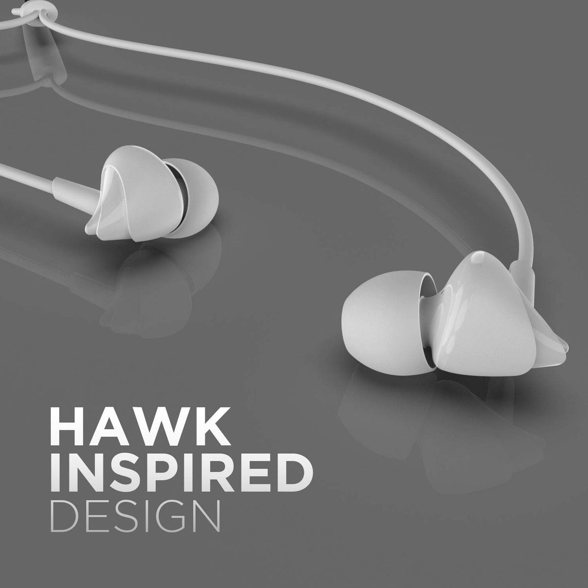 boAt Bassheads 100 in Ear Wired Earphones with Mic(White)