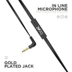boAt Bassheads 225 Wired in Ear Earphone with Mic (Black)