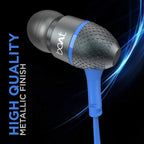 boAt Bassheads 225 Wired in Ear Earphone with Mic (Blue)