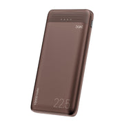 boAt EnergyShroom PB300 Neo 10000mAh Power Bank with 22.5W Fast Charging, 3X Output Ports, Supports Android, iPhone, Tablets, Earbuds (Mocha Brown)