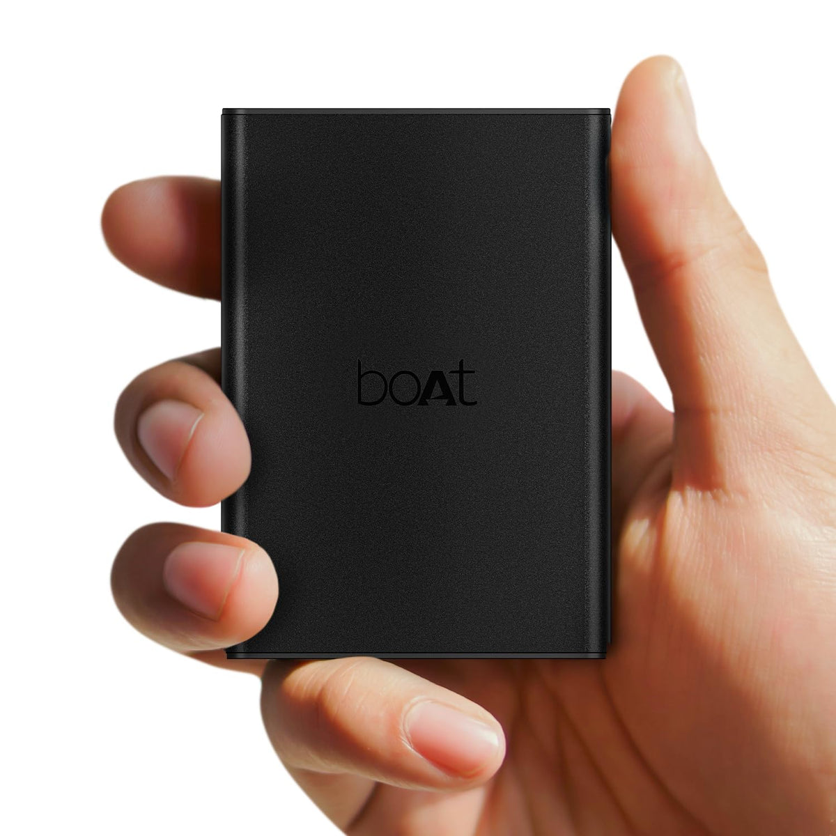 boAt Energyshroom PB400 Pro 20000 mAh 22.5W Pocket Size, Compact Power Bank, Fast Charging (2X Output Ports, Supports Android, iPhone, Tablets, Earbuds, etc.) (Carbon Black)