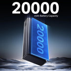 boAt Energyshroom PB435 20000 mAh 35W Super Fast Charging Power Bank, Smart 12 Layer Protection (4X Output Ports, Supports Android, iPhone, Tablets, Earbuds, etc.) (Onyx Black)