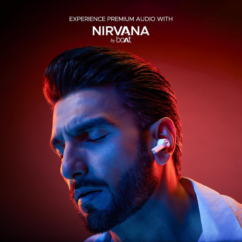 boAt Nirvana Ion, 120HRS Battery, Crystal Bionic Sound w/Dual EQ Modes, 4Mics ENx, App Support, Low Latency, IPX4, v.5.2 Bluetooth Earbuds, TWS Ear Buds Wireless Earphones with mic (Ivory White)