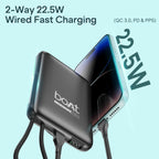 boAt Qi2 Certified PB330 Pro Magsafe 10000mAh Power Bank,15W Wireless Fast Charging, Digital Display, Built-in Retractable Stand & Cable for iPhone 15/16/17/Pro/Max/Air/S25/Ultra/Pixel (Ash Black)