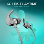 boAt Rockerz 255 Pro+, 60H Battery, Fast Charge, IPX7, Dual Pair,Low Latency,Magnetic Buds, App Support, in Ear Bluetooth Neckband, Wireless with Mic Earphones (Cosmic Grey)