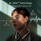 boAt Rockerz 255 Z Plus, AI-Enx Tech,Spatial Audio,50HRS Battery,Low Latency Mode,Fast Charge,Stream Ad Free Music via App Support, Bluetooth Neckband,Wireless with Mic in Ear Earphones (Slate Grey)
