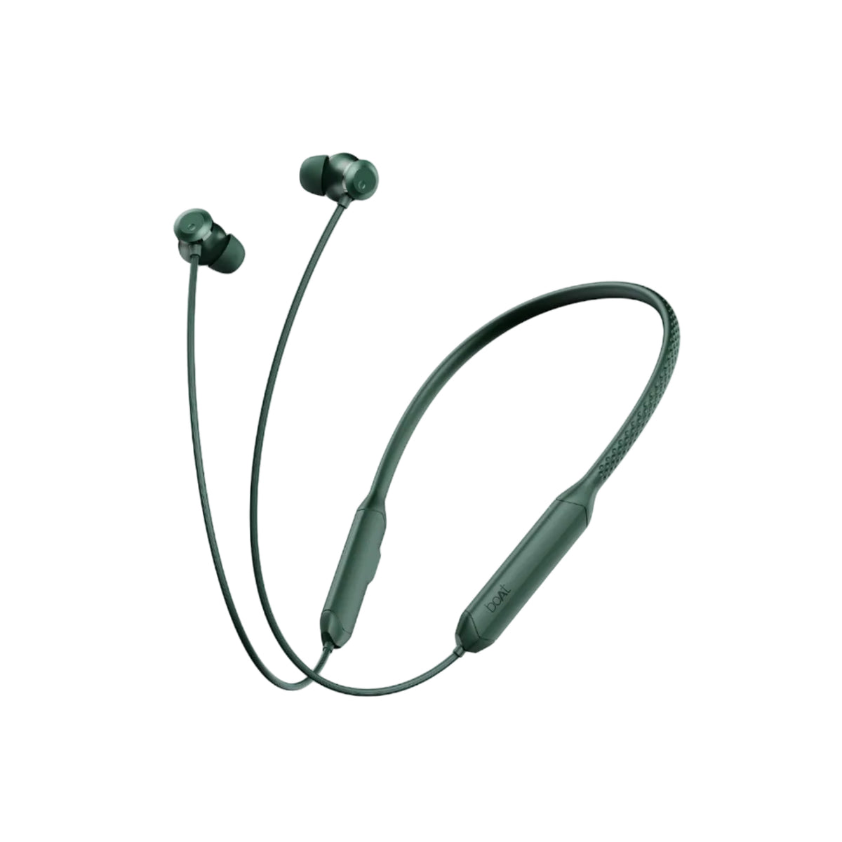 boAt Rockerz 255 Z Plus, AI-Enx Tech,Spatial Audio,50HRS Battery,Low Latency Mode,Fast Charge,Stream Ad Free Music via App Support, Bluetooth Neckband,Wireless with Mic in Ear Earphones (Pine Green)