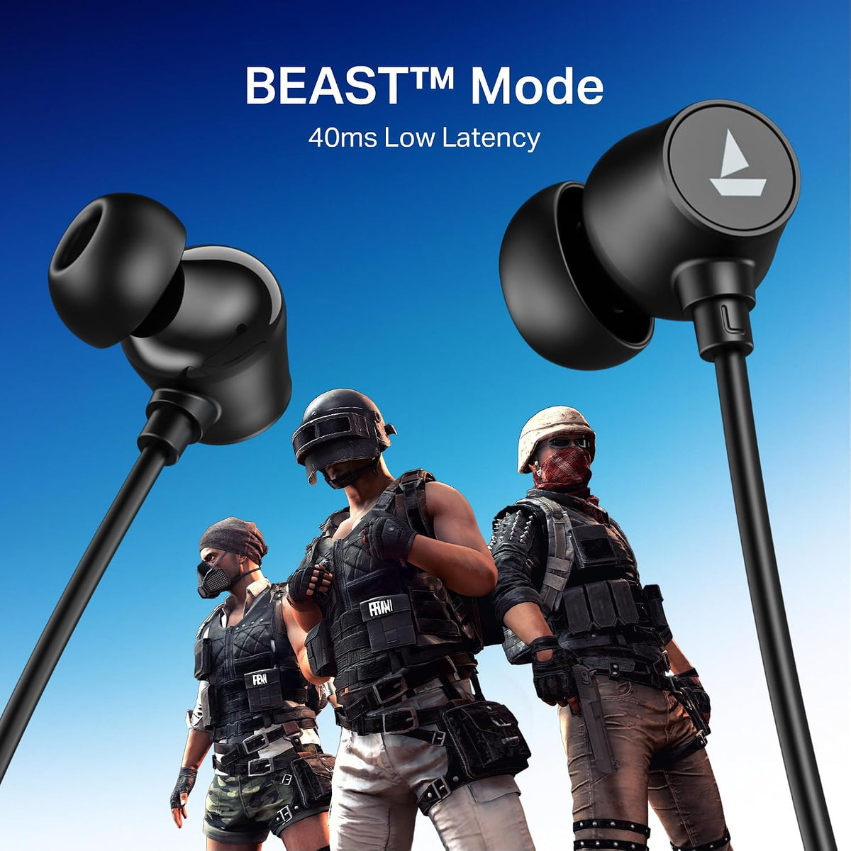 boAt Rockerz 301 ANC, (~30dB) ANC, 13mm Drivers,ENx, 40ms Low Latency, Hall Switch, App Support, Bluetooth Neckband, Wireless with Mic Earphones (Onyx Black)