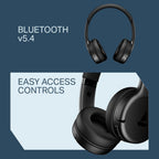 boAt Rockerz 411, 40Ms Low Latency, 40Hrs Battery, 40Mm Drivers, ENx Tech, App Support, Bluetooth Headphones, Wireless Over Ear Headphone with Mic (Active Black)