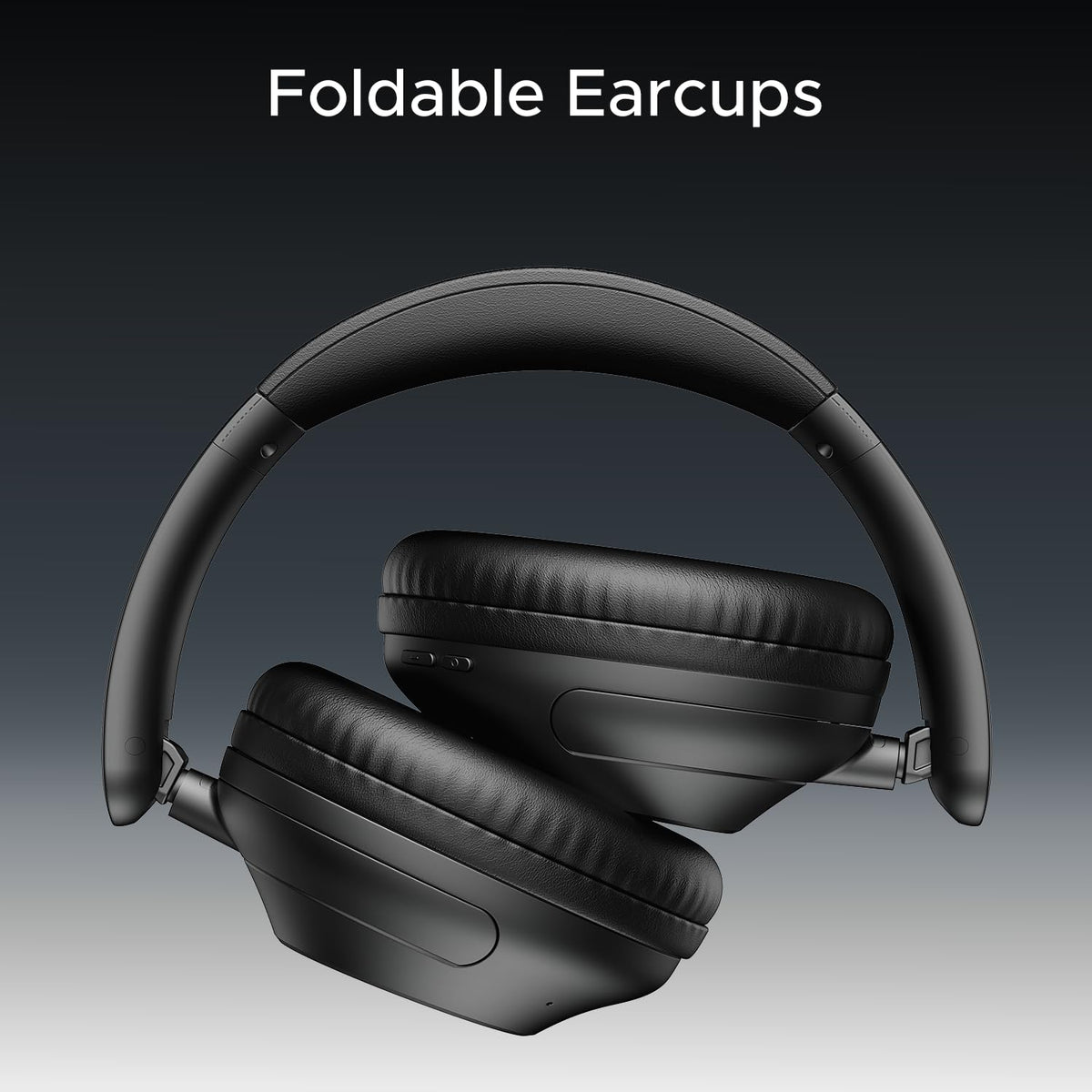 boAt Rockerz 650 Pro, Touch/Swipe Controls, Dolby Audio, 80Hrs Battery, 2Mics ENx, Fast Charge, App Support, Dual Pair, Bluetooth Over Ear Headphones with Mic (Iris Black)
