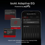 boAt Rockerz 650 Pro, Touch/Swipe Controls, Dolby Audio, 80Hrs Battery, 2Mics ENx, Fast Charge, App Support, Dual Pair, Bluetooth Over Ear Headphones with Mic(Starry Night)