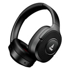 boAt Rockerz Plus 550 ANC, (~40dB) Hybrid ANC, 80Hrs Playback, 40ms Low Latency Beast Mode, 40mm Drivers, BT v5.4, Bluetooth Headphones, Wireless Headphone with Mic (Cosmic Black)