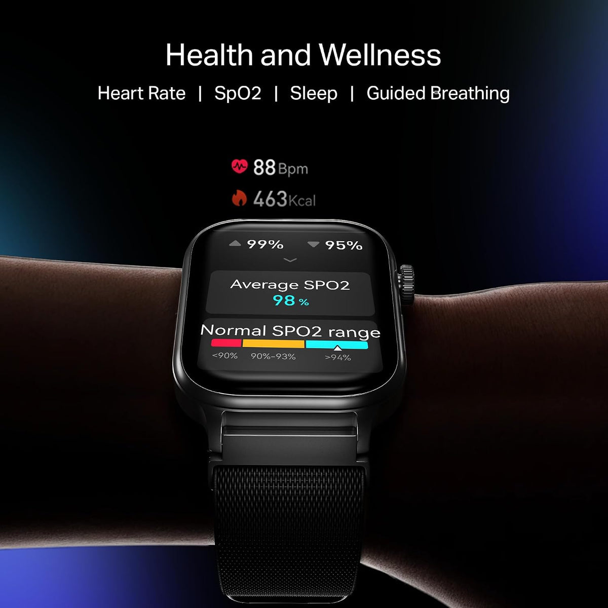 boAt Storm Infinity Plus w/20 Days Extensive Battery Life, Huge 680 mAh, Only Charge Once a Month, 1.96" Display, Functional Crown, Multiple Sports Modes, smart Watch for man & Woman (Sports Black)