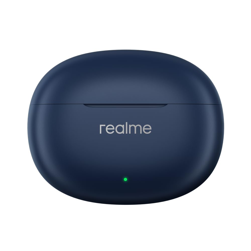 realme Buds T110 Bluetooth Truly Wireless in Ear Earbuds with mic, AI ENC for Calls, Google Fast Pair, 38 Hours Total Playback with Fast Charging and Low Latency Gaming Mode (Jazz Blue)