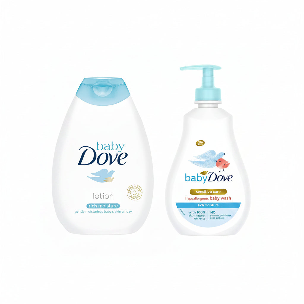 Baby Dove Rich Moisture Nourishing Baby Lotion, 400ml