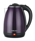 Bajaj KTP 1.8 Litre Electric Kettle | Auto Shut Off | Dry Boil Mechanism Features 【Purple And Black】