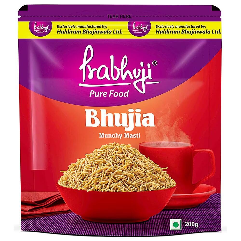 Prabhuji Pure Food Bhujia Namkeen, 200g