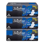 Stayfree Advanced Xxl|Combo Packs 84 Pads|All Night Ultra Comfort Sanitary Pads Women