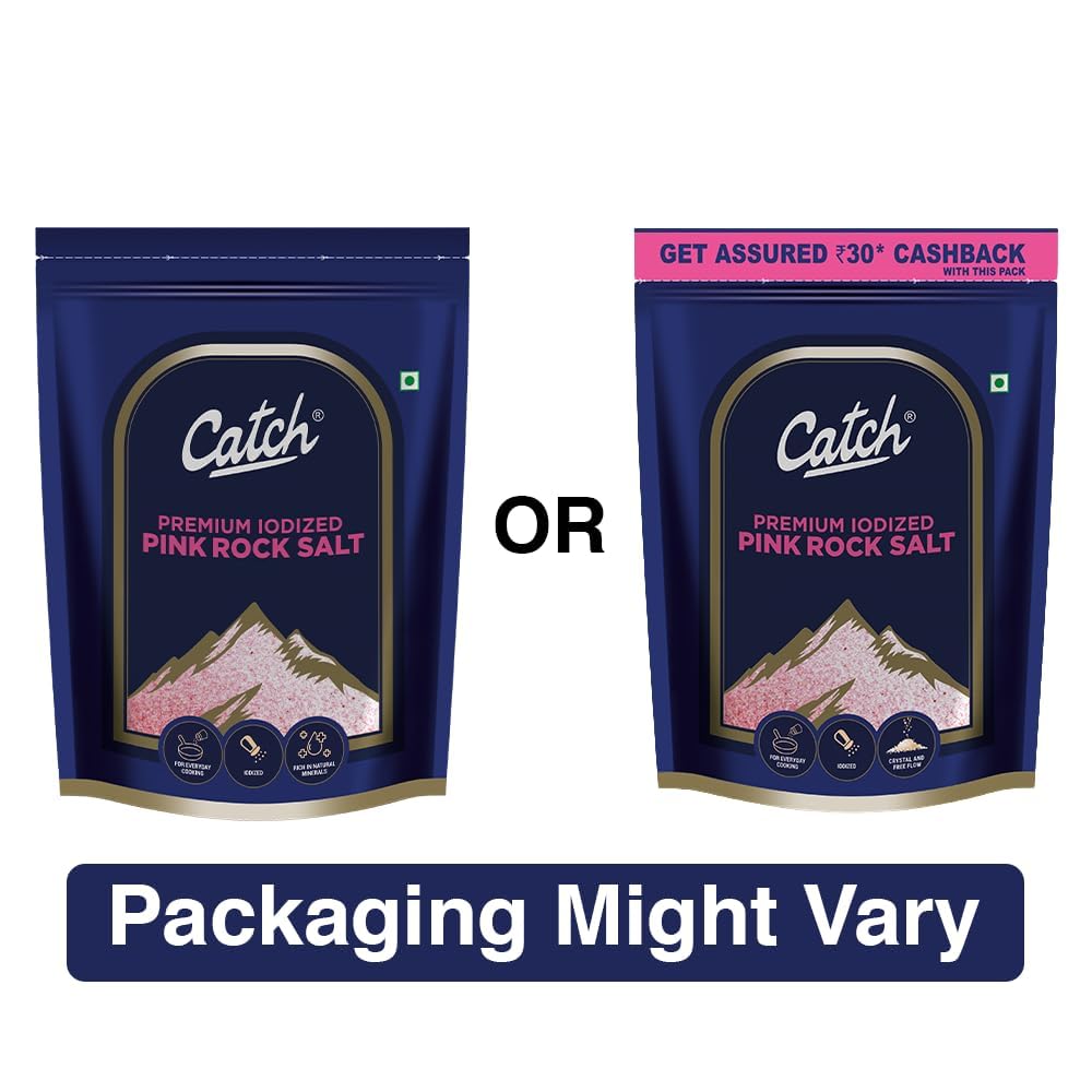 Catch Rock Salt | Pink Rock Salt Premium | Sendha Namak 1 Kg
