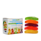 Mamaearth Fruit based Nourishing Clear Bathing Bar Baby Antibacterial Soap with Glycerine,SLS & paraben Free, For 2+ years age Kids | 75g x 5
