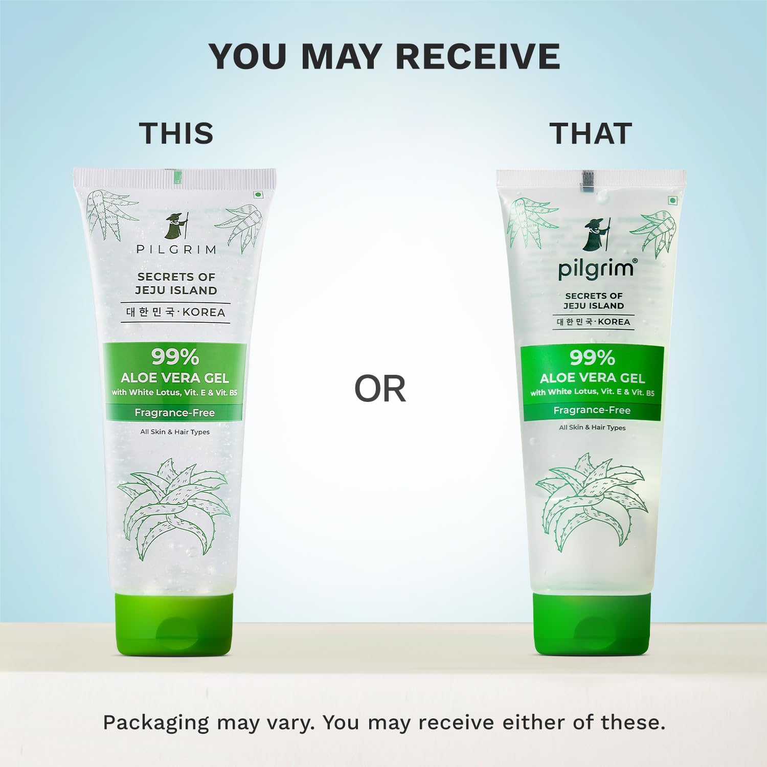 PILGRIM Korean 99% Pure Aloe Vera Gel 200ml