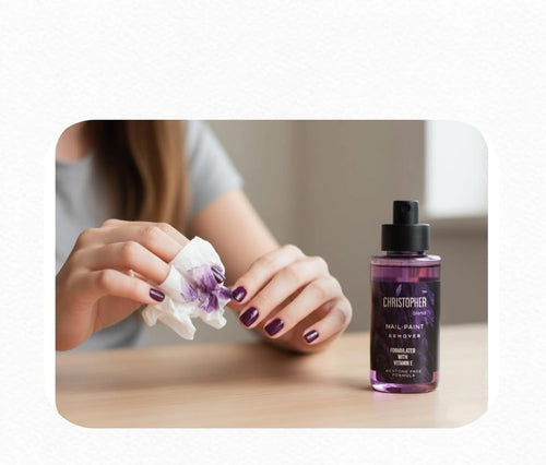 Acetone-Free Nail Paint Remover 70ml.